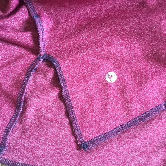 USA 90 Degree Active Work Out Hood Long Sleeve Top - Picture 4 of 4